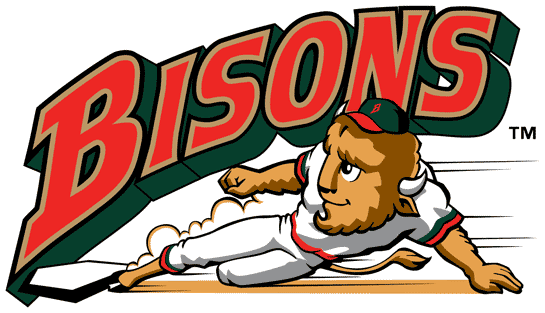 Buffalo Bisons 1998-2008 Primary Logo vinyl decal